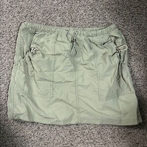 Olive Mini Skirt